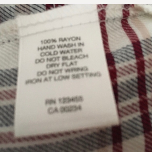 Design Lab Long Sleeve Button Down Shirt Size Large - Picture 8 of 8